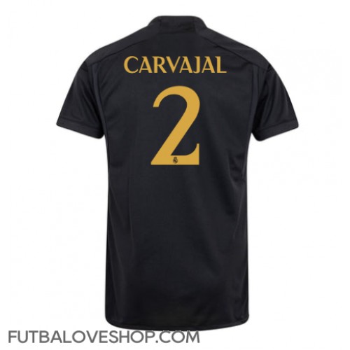 Dres Real Madrid Daniel Carvajal #2 Tretina 2023-24 Krátky Rukáv